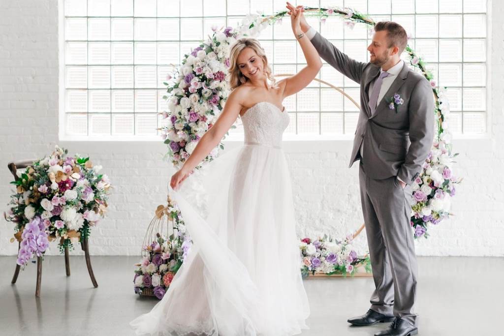 wedding dress bustle hacks