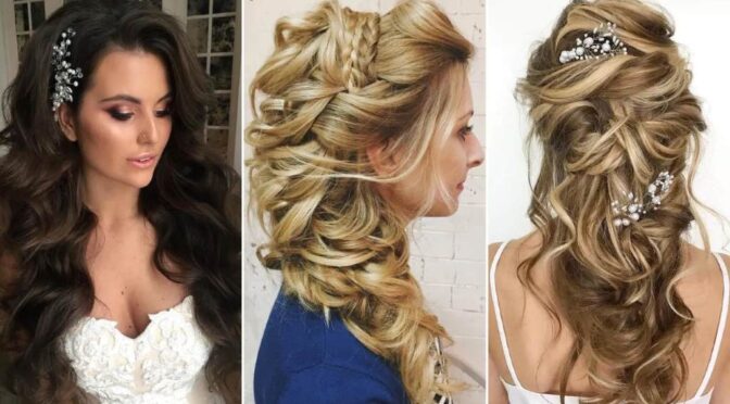 wedding hairdos for springtime vows