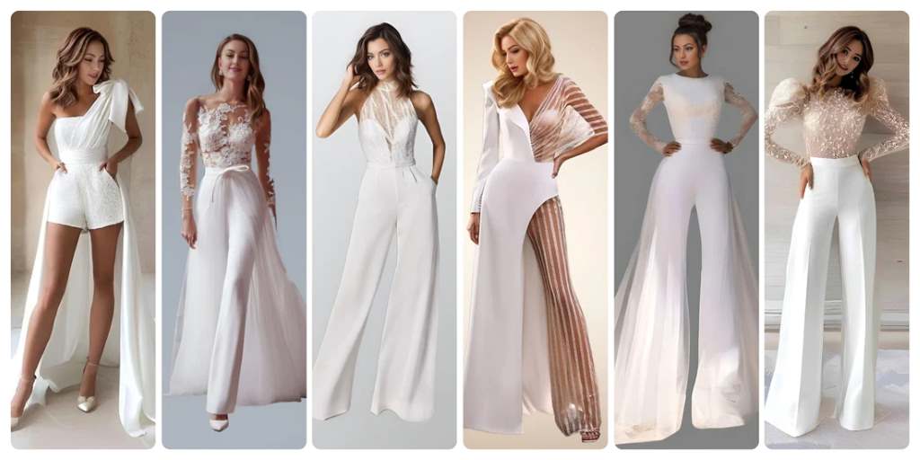 The Magic of Detachable Overskirts for Bridal Jumpsuits