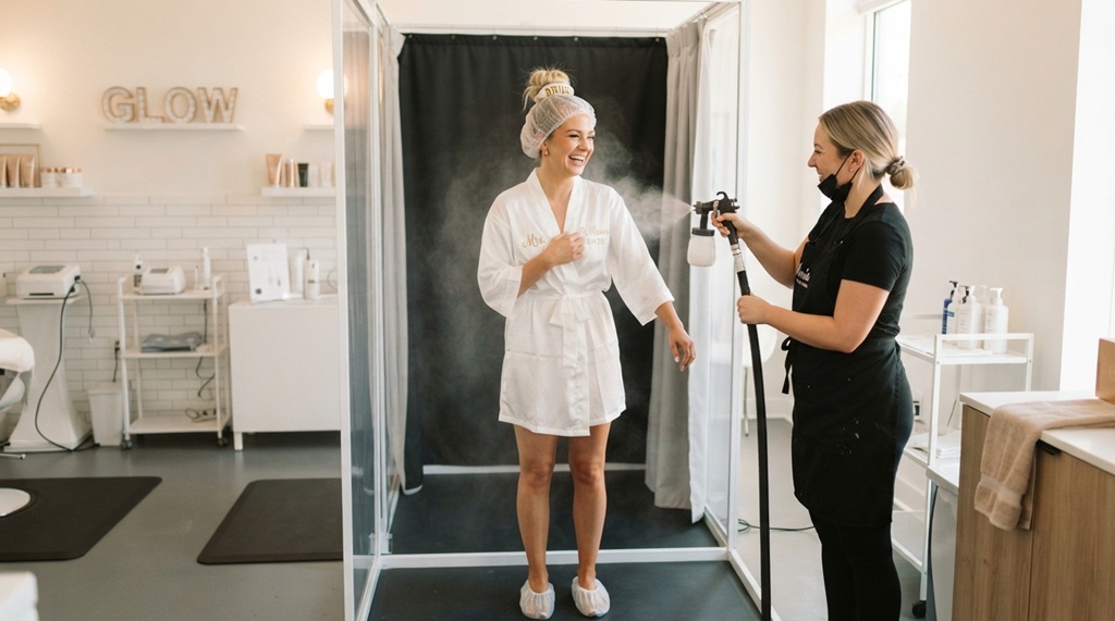 Are Organic Spray Tans Safe for Your Big Wedding Day?