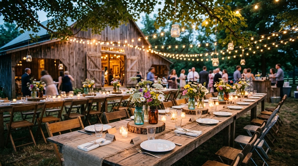 Rustic Wedding Decor on a Budget: Smart Ideas