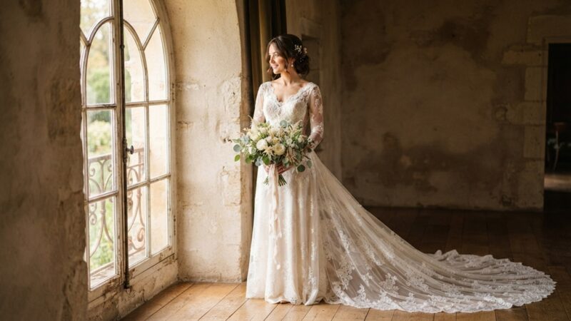 Are Vintage Lace Wedding Gowns Trending Now?