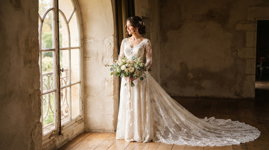 Are Vintage Lace Wedding Gowns Trending Now?